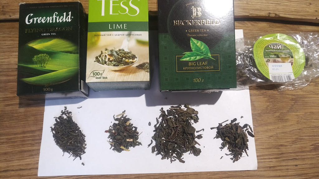 зеленый чай цена